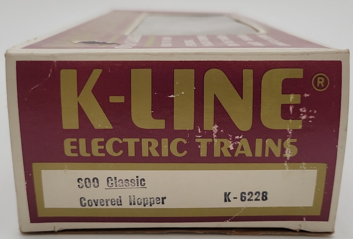 K-Line K-6228 O Gauge Soo Line Covered Hopper EX/Box