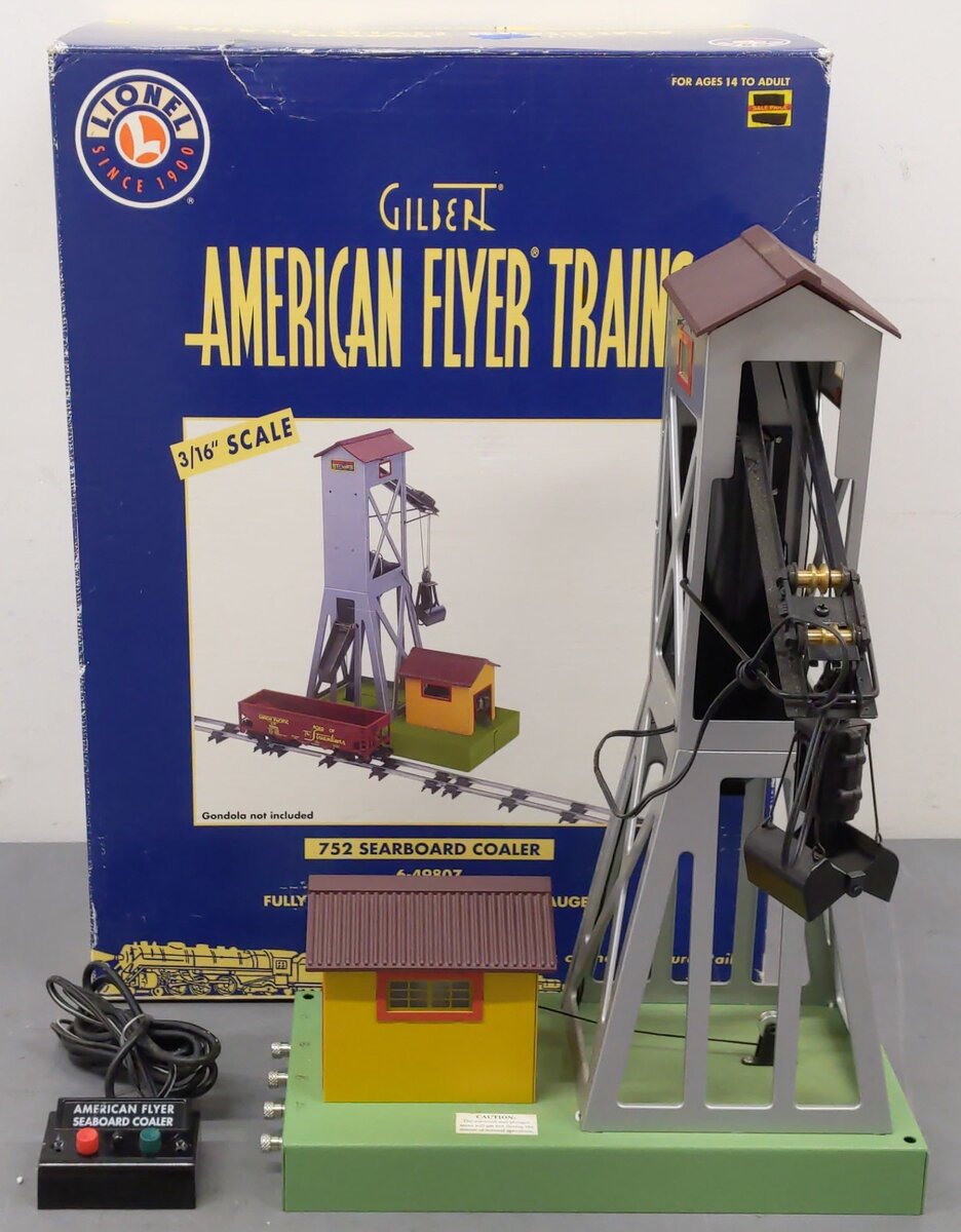 American Flyer 6-49807 S Operating Seaboard Coaler EX/Box
