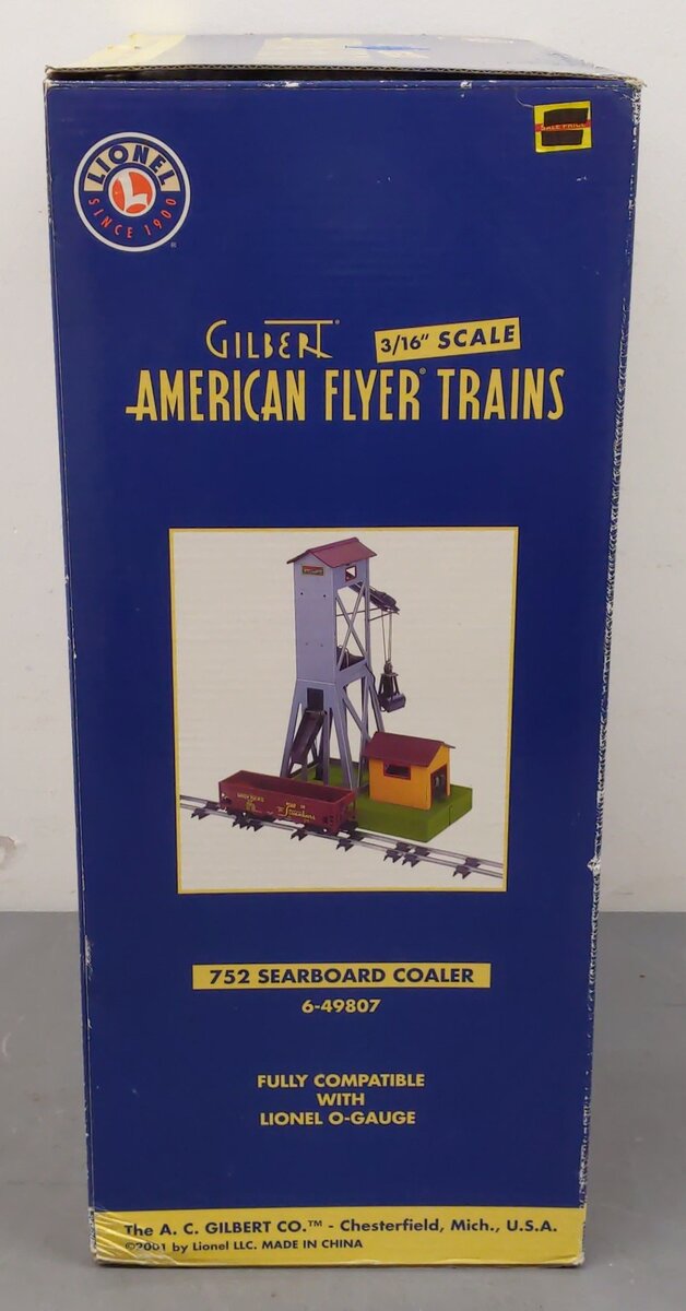 American Flyer 6-49807 S Operating Seaboard Coaler EX/Box