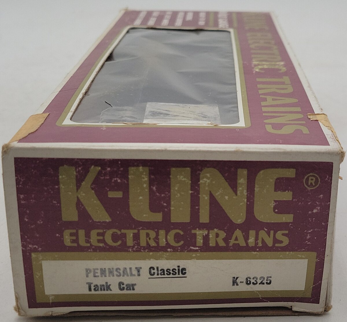 K-Line K6325 O Penn Salt Classic Single Dome Tank Car EX/Box