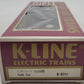 K-Line K6325 O Penn Salt Classic Single Dome Tank Car EX/Box