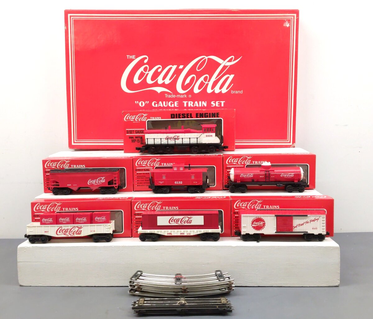 K-Line K1907 O Gauge Coca-Cola Diesel Train Set VG/Box