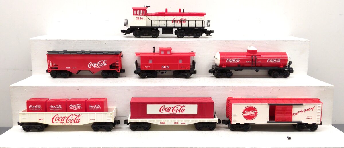 K-Line K1907 O Gauge Coca-Cola Diesel Train Set VG/Box