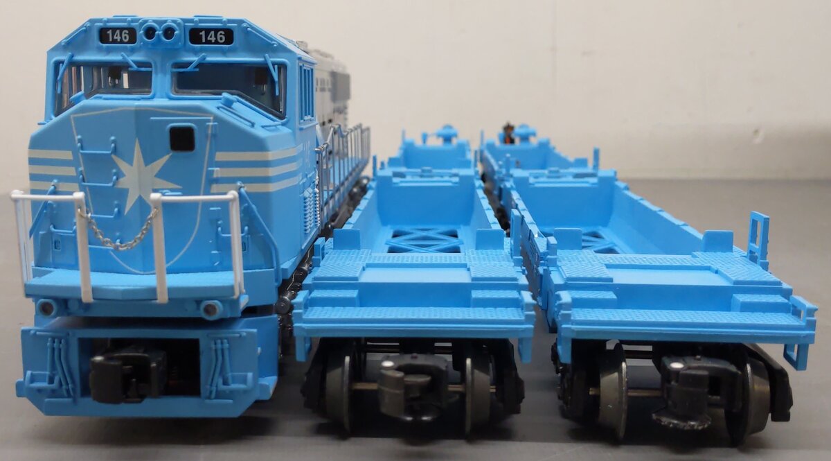 Lionel 6-21950 O Gauge Maersk SD-70 Diesel Maxi-Stack Set EX/Box