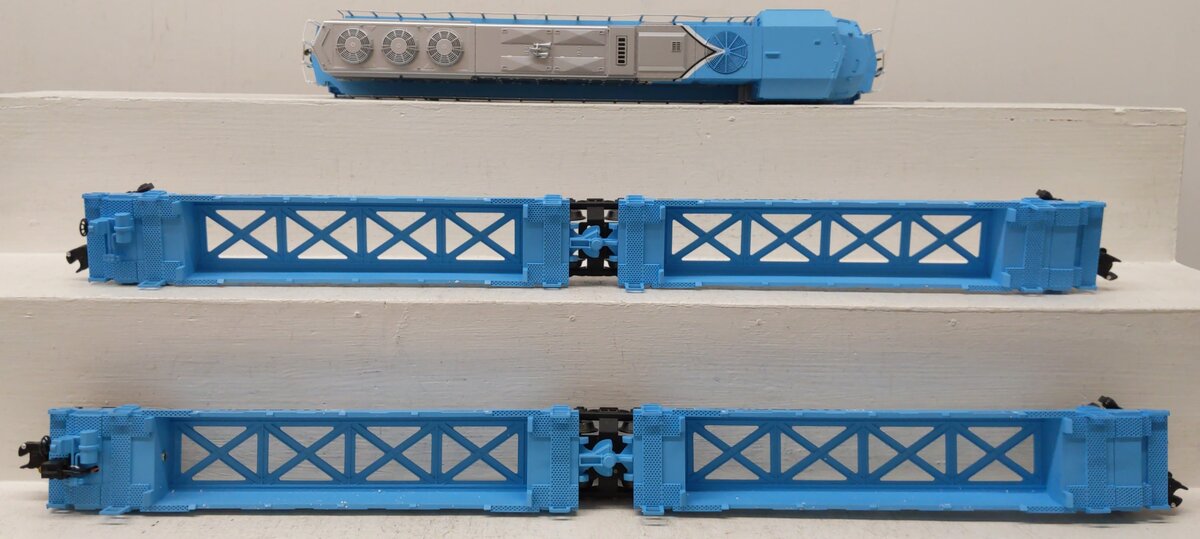 Lionel 6-21950 O Gauge Maersk SD-70 Diesel Maxi-Stack Set EX/Box