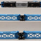 Lionel 6-21950 O Gauge Maersk SD-70 Diesel Maxi-Stack Set EX/Box