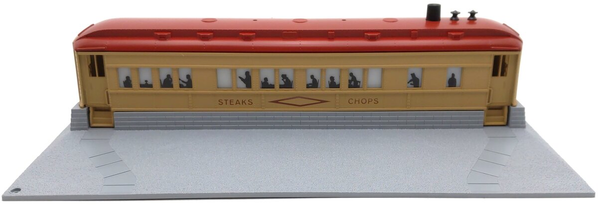 Lionel 6-12722 O Gauge Illuminated Roadside Diner w/Smoke Stack NIB