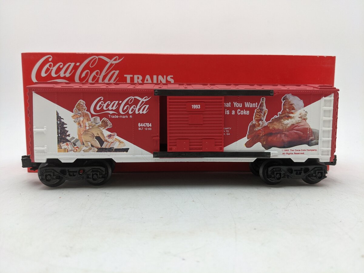 K-Line K64474 Coca-Cola Christmas Boxcar EX/Box