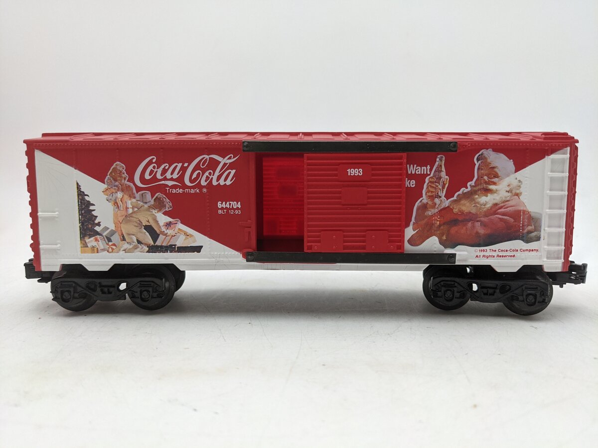 K-Line K64474 Coca-Cola Christmas Boxcar EX/Box