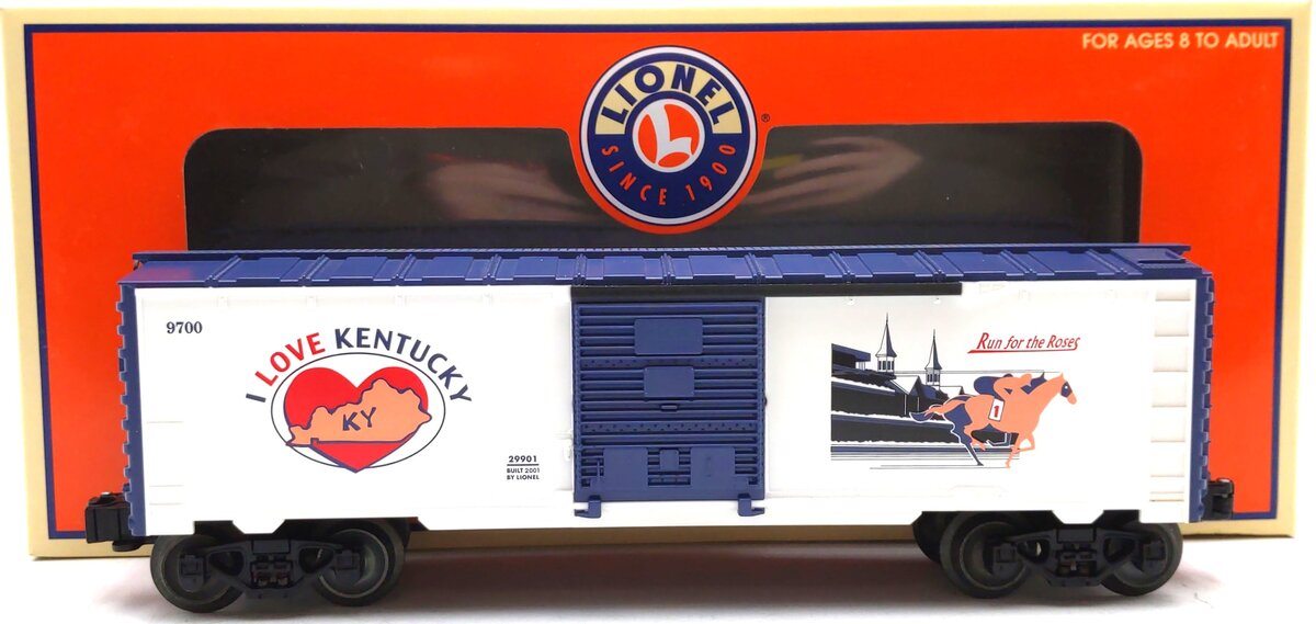 Lionel 6-29901 O I Love Kentucky Boxcar LN/Box