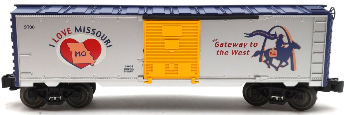 Lionel 6-29903 O Gauge  I Love Missouri Boxcar LN/Box