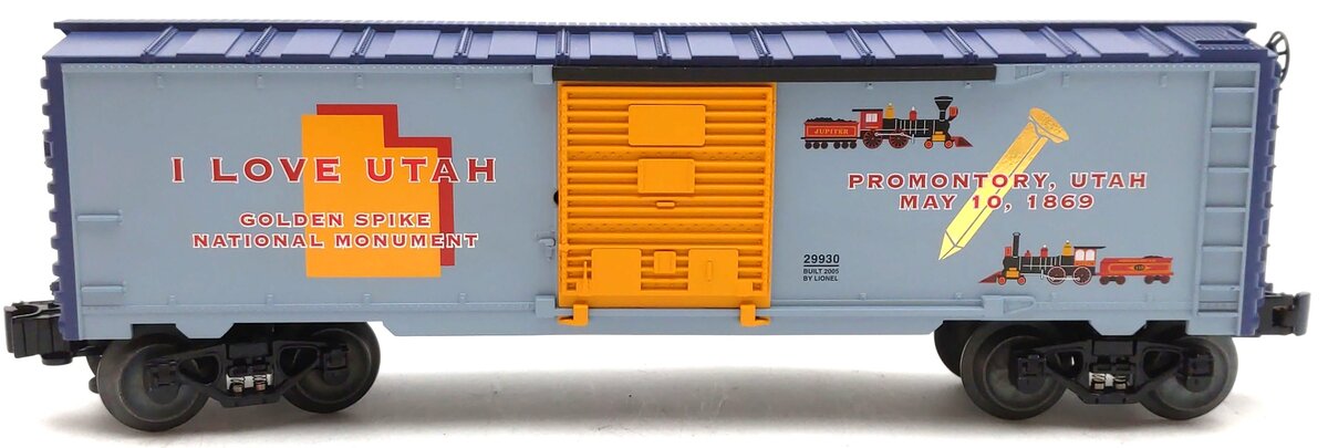 Lionel 6-29930 O I Love Utah Boxcar LN/Box