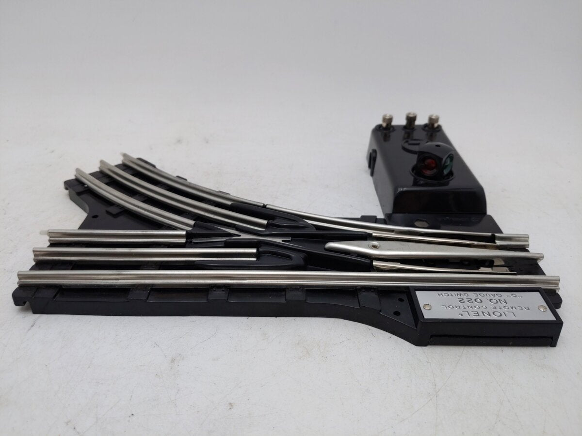 Lionel 6-14063 O 31" Remote-Control 022 Right Hand Switch Turnout EX/Box