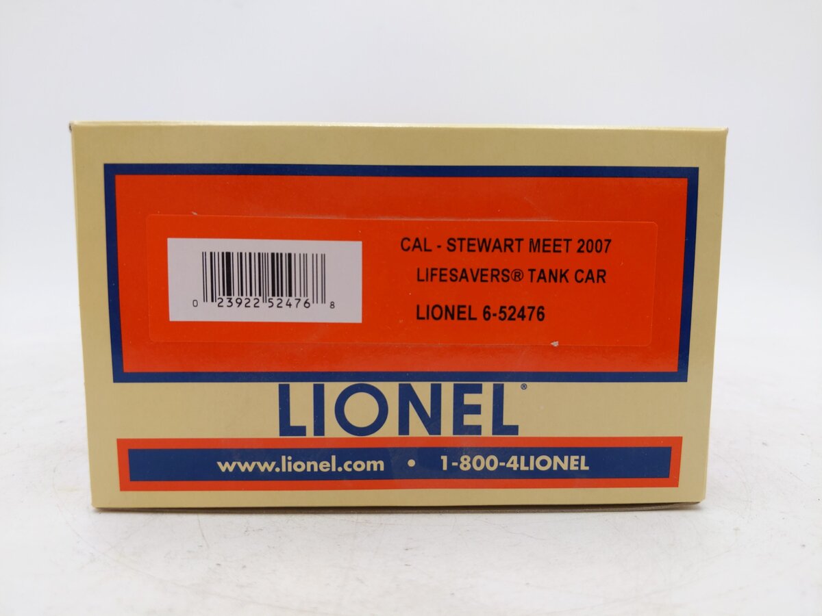 Lionel 6-52476 O Gauge Lifesaver Tank Car EX/Box