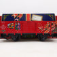 LGB 4021CT G The Christmas Train Red Gondola w/Blue Gift Box Load EX/Box