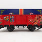 LGB 4021CT G The Christmas Train Red Gondola w/Blue Gift Box Load EX/Box