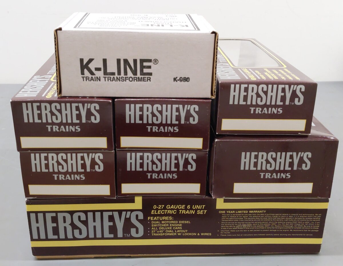 K-Line K1112 Hershey‘s O Gauge Diesel Train Set EX/Box