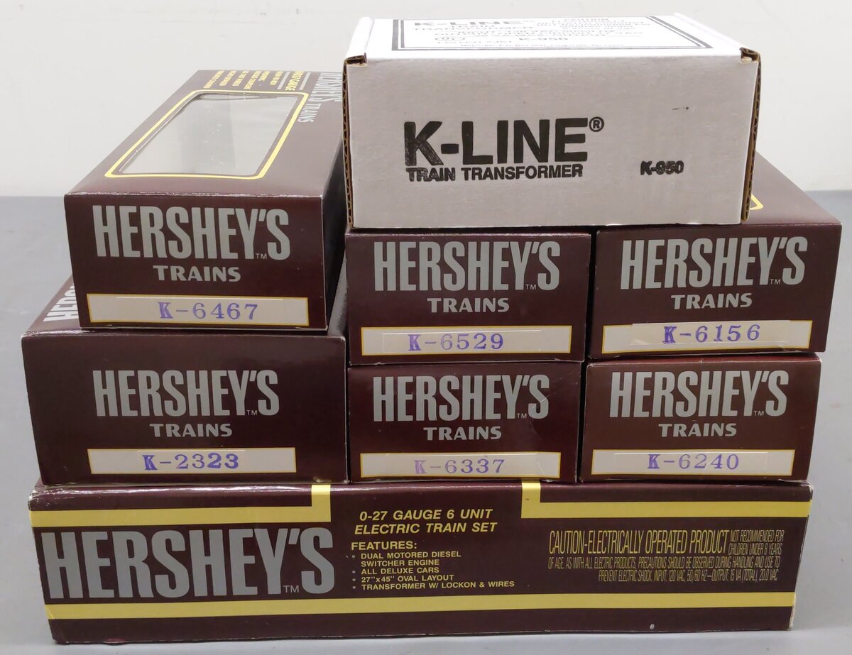 K-Line K1112 Hershey‘s O Gauge Diesel Train Set EX/Box