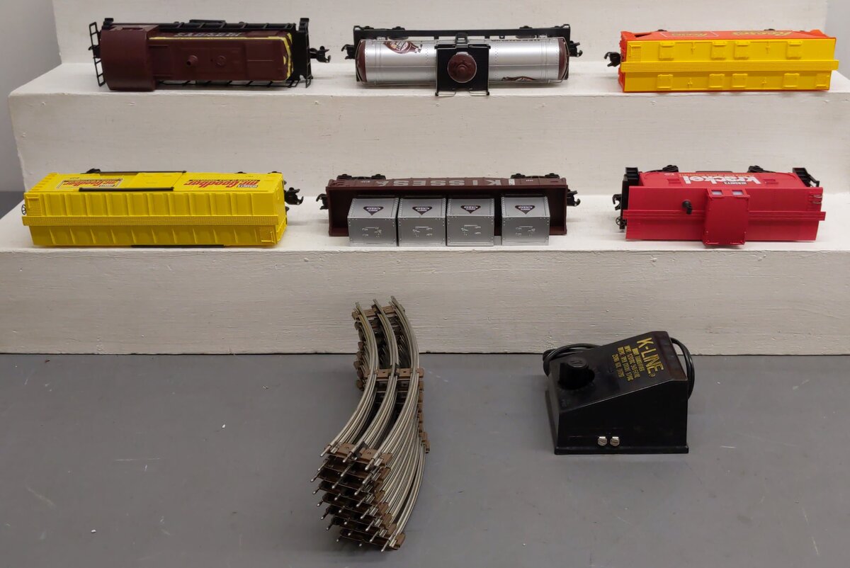 K-Line K1112 Hershey‘s O Gauge Diesel Train Set EX/Box