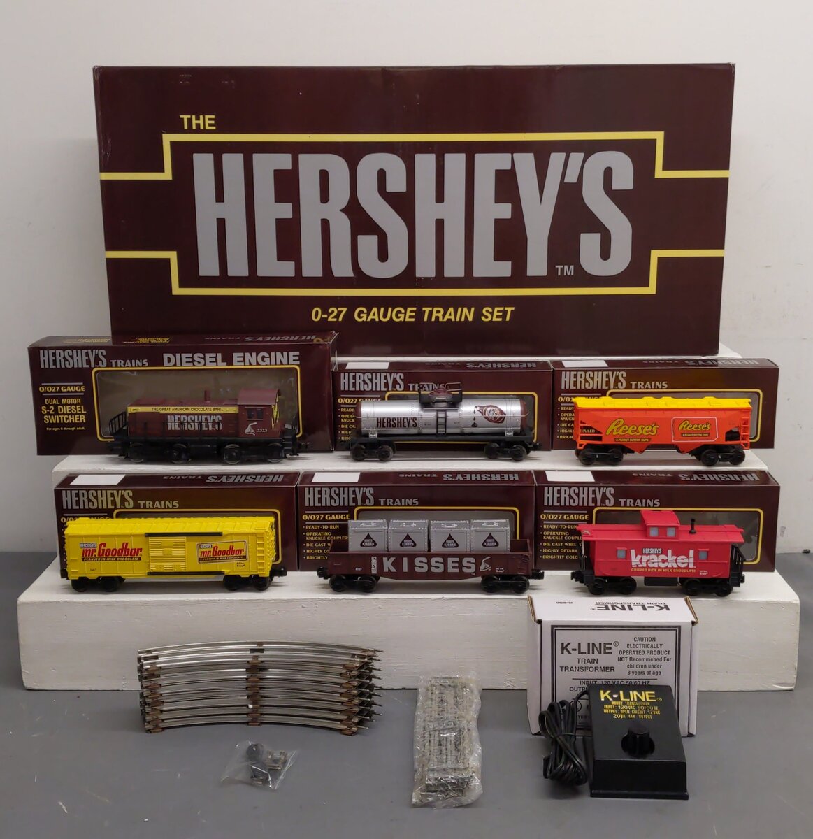 K-Line K1112 Hershey‘s O Gauge Diesel Train Set EX/Box
