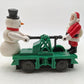 Lionel 6-18422 O Gauge Christmas Santa & Snowman Handcar EX/Box