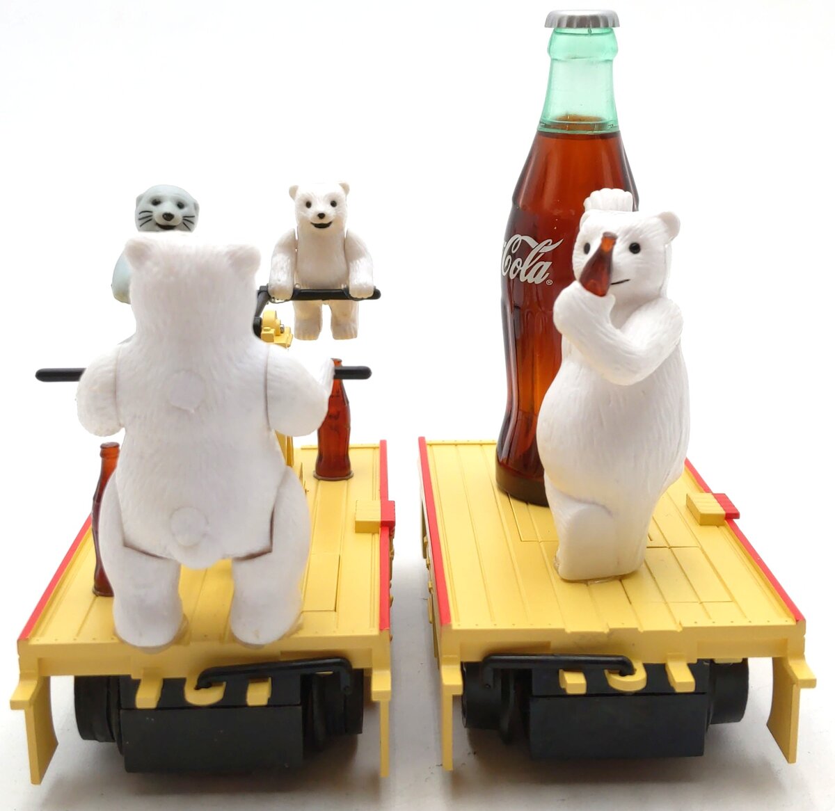 K-Line K2625-02B O Gauge Coca-Cola Polar Bears Handcar EX/Box