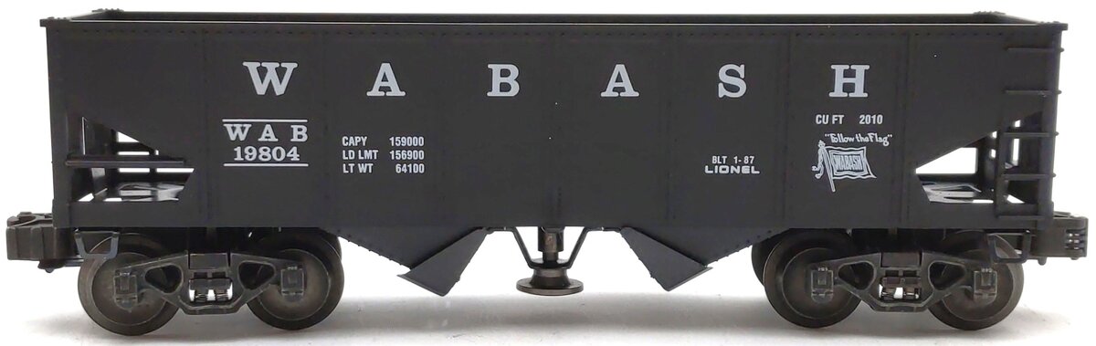 Lionel 6-19804 O Gauge Wabash Operating Hopper Car LN/Box