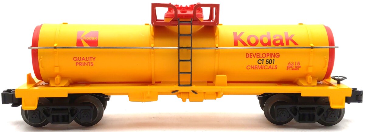Lionel 6-16188 O Gauge Kodak Single Dome Tank Car #6315 LN/Box