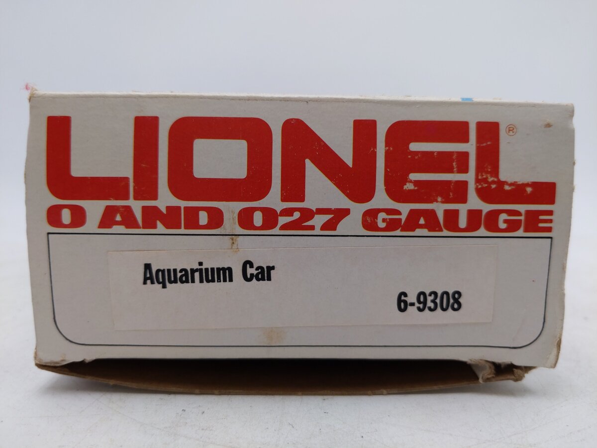 Lionel 6-9308 O Gauge Operating Aquarium Car EX/Box