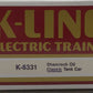 K-Line K6331 Shamrock Oil Single Dome Tank Car EX/Box