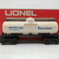 Lionel 6-9051 O Gauge Firestone Single Dome Tank Car EX/Box