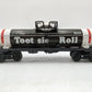 Lionel 6-9324 O Gauge Tootsie Roll Single Dome Tank Car VG/Box
