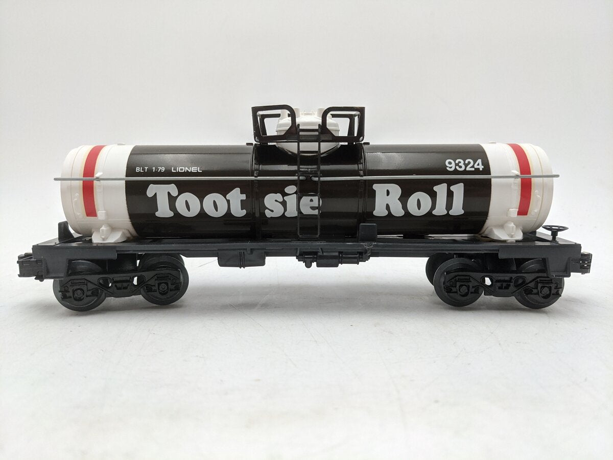 Lionel 6-9324 O Gauge Tootsie Roll Single Dome Tank Car VG/Box