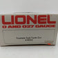 Lionel 6-9324 O Gauge Tootsie Roll Single Dome Tank Car VG/Box