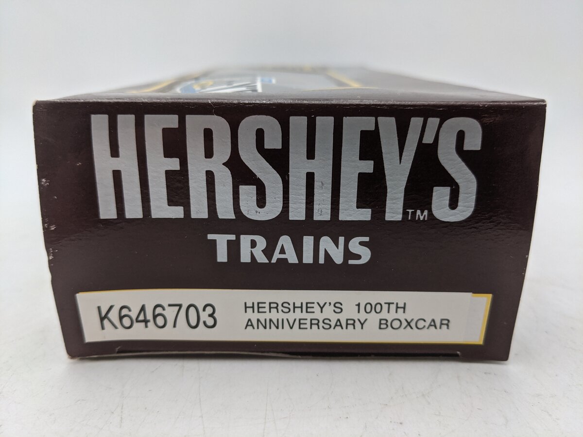 K-Line K646703 O Gauge Hershey's 100th Anniversary Boxcar EX/Box