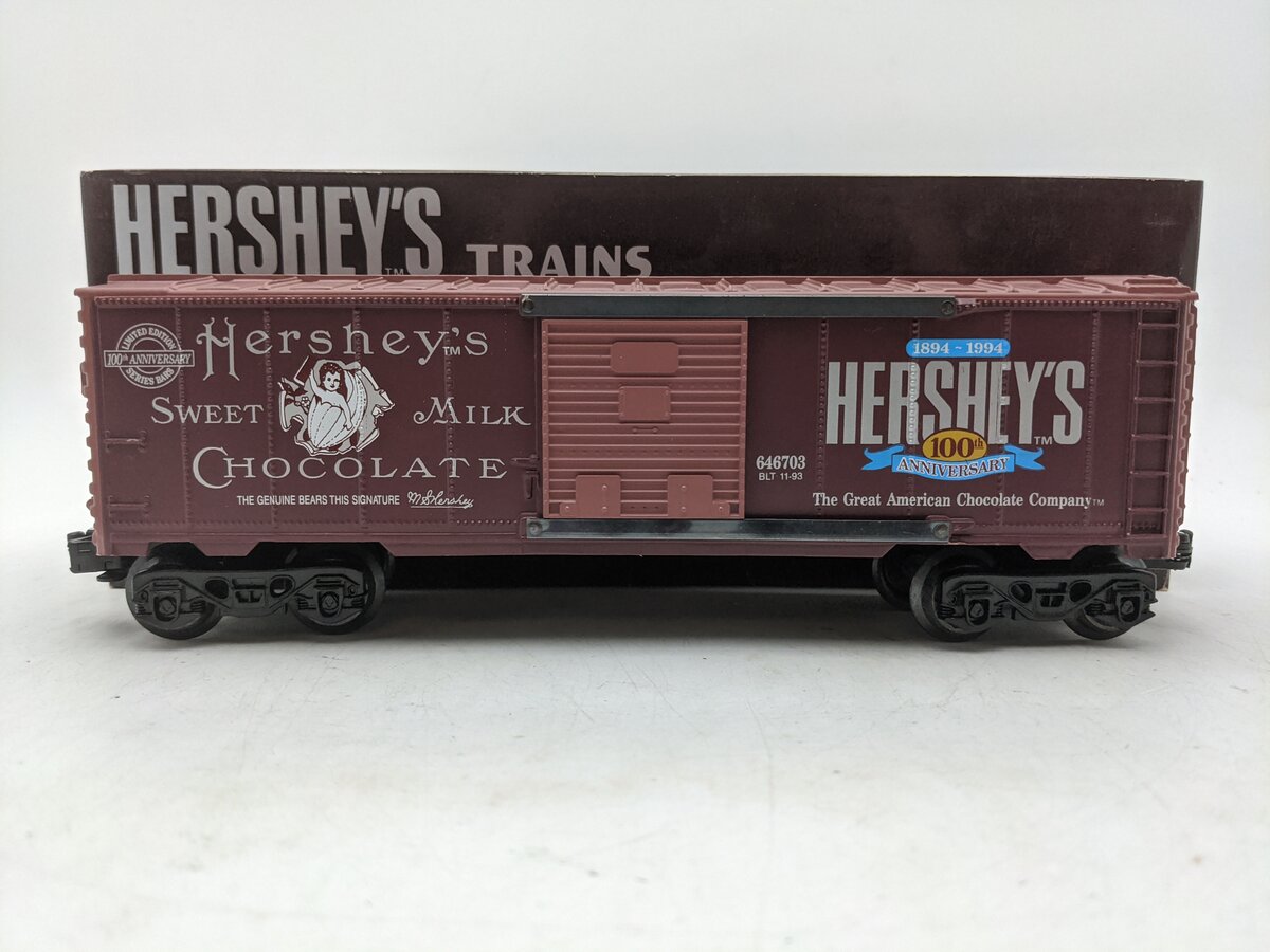 K-Line K646703 O Gauge Hershey's 100th Anniversary Boxcar EX/Box