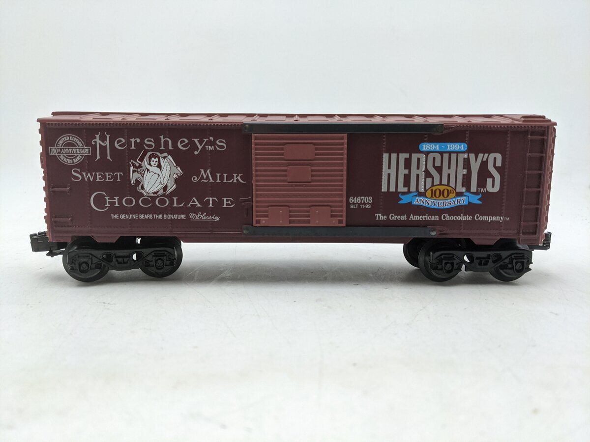 K-Line K646703 O Gauge Hershey's 100th Anniversary Boxcar EX/Box