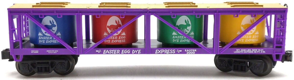 Lionel 6-19481 O Gauge Easter Vat Car LN/Box
