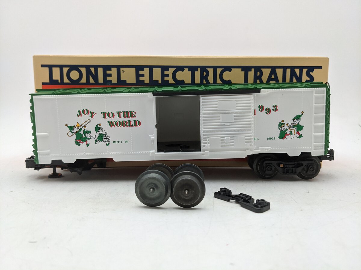 Lionel 6-19922 O Gauge 1993 Christmas Boxcar EX/Box