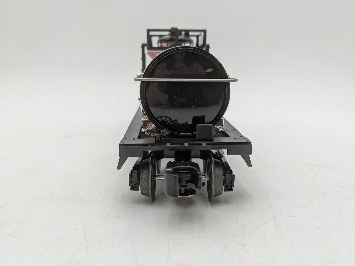 Lionel 6-9156 O Gauge Mobilgas Plated Single Dome Tank Car EX/Box
