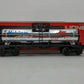 Lionel 6-9156 O Gauge Mobilgas Plated Single Dome Tank Car EX/Box