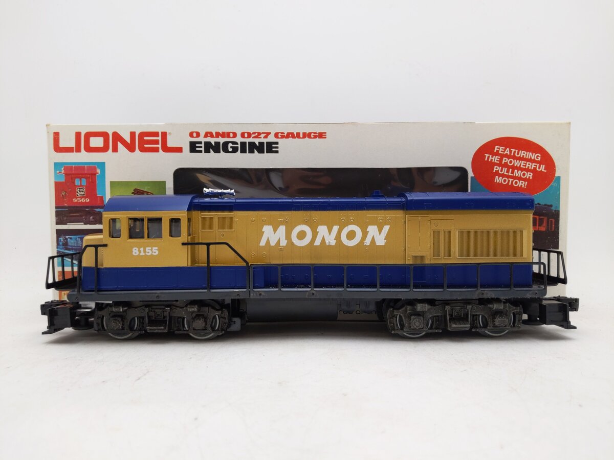 Lionel 6-8155 O Gauge Monon U36B Diesel Locomotive EX/Box
