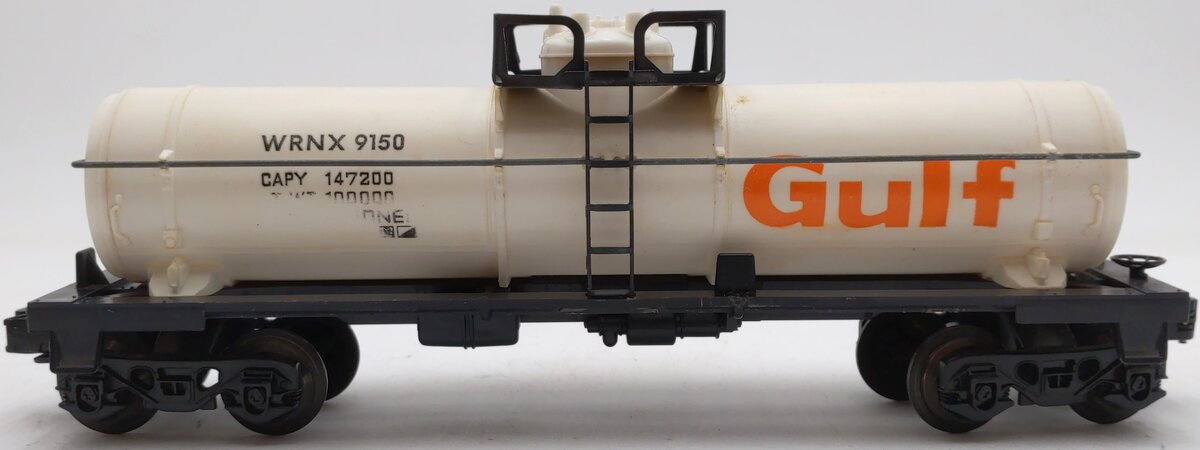 Lionel 6-9150 O Gauge Gulf Single Dome Tank Car #9150 VG/Box