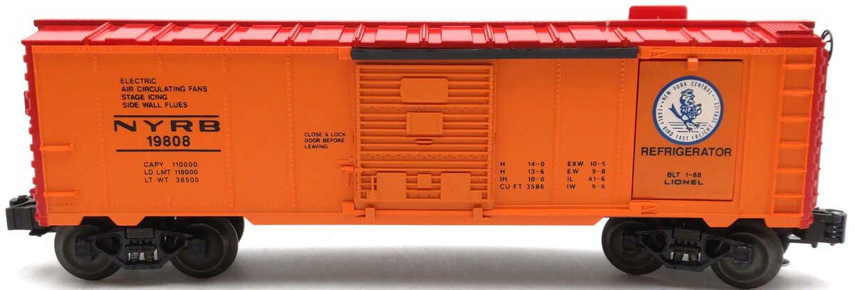 Lionel 6-19808 O Gauge New York Central Ice Car EX/Box