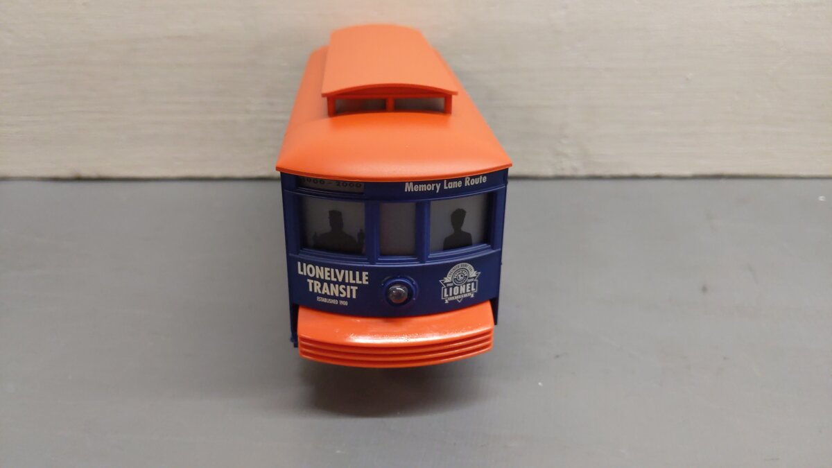 Lionel 6-21969 O Gauge Lionel Village Trolley Set LN/Box