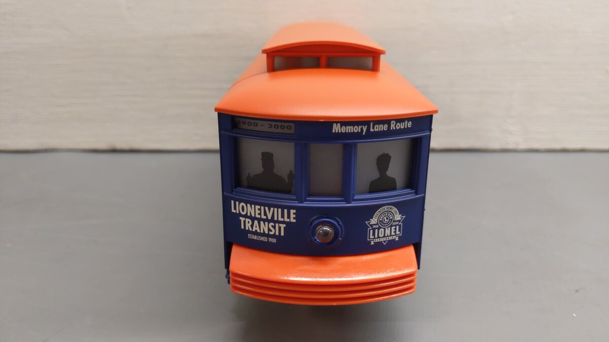 Lionel 6-21969 O Gauge Lionel Village Trolley Set LN/Box