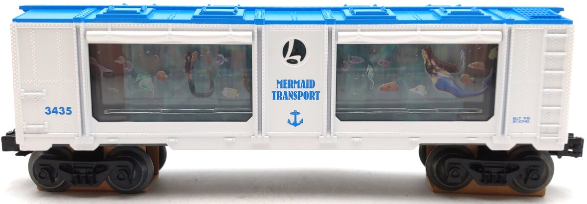 Lionel 6-19856 O Gauge Operating Mermaid Aquarium Car #3435 EX/Box