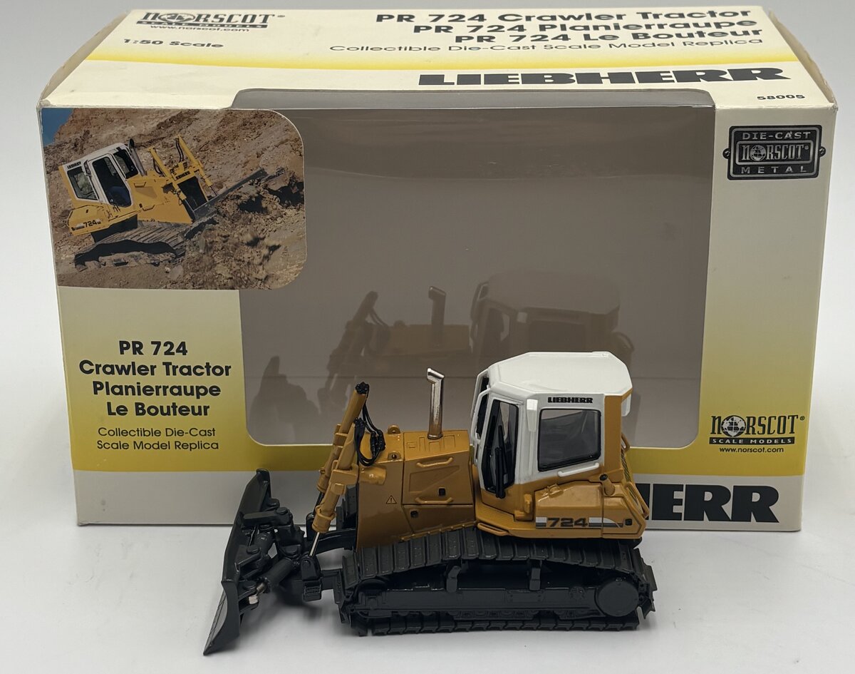 Norscot 58005 1:50 Liebherr PR 724 Crawler Tractor EX/Box
