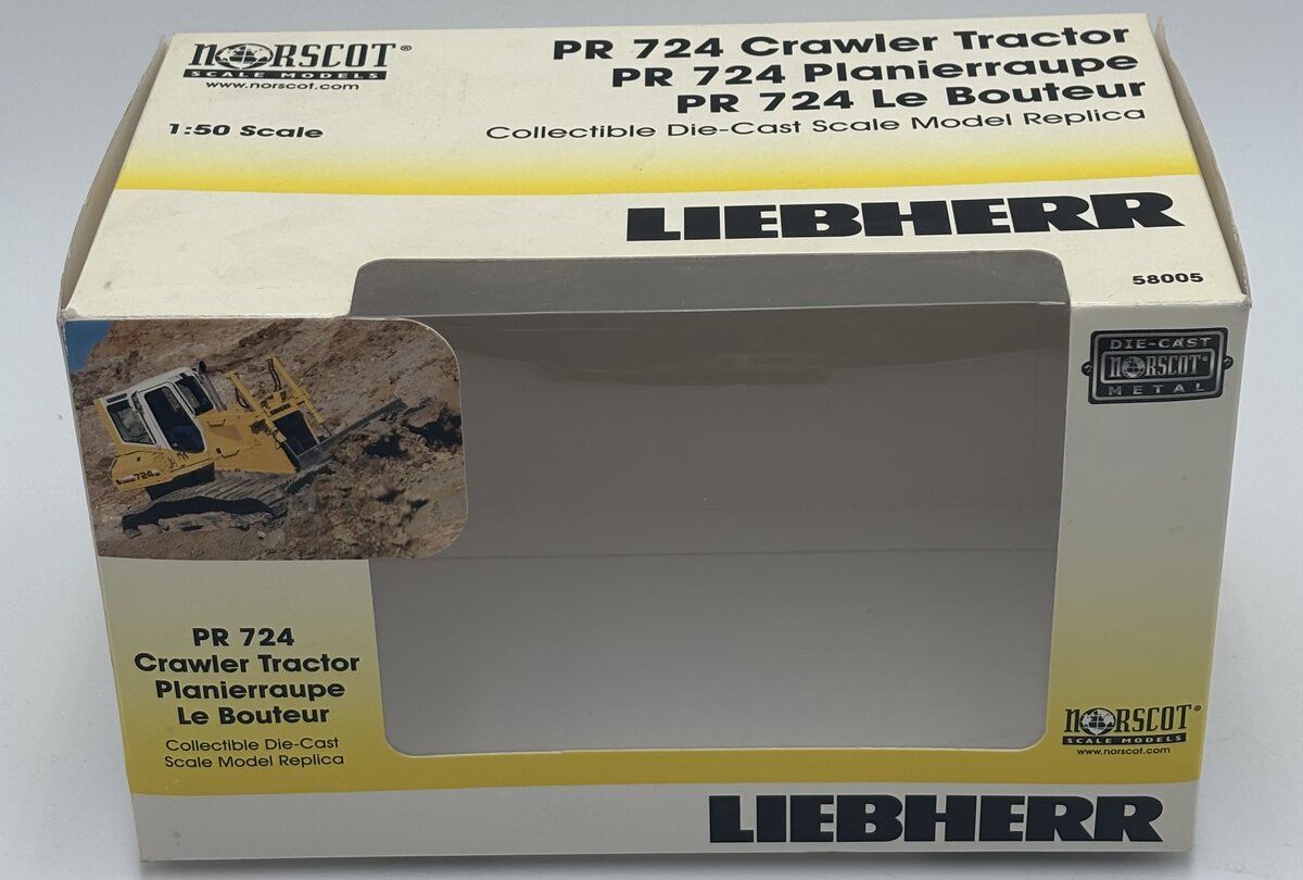 Norscot 58005 1:50 Liebherr PR 724 Crawler Tractor EX/Box