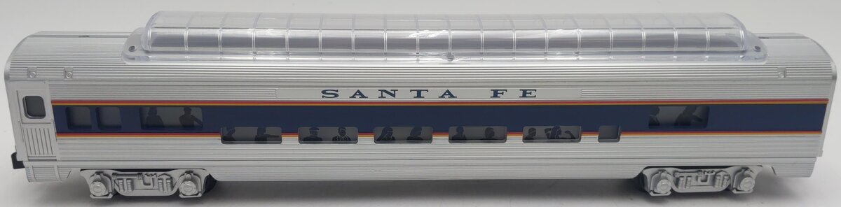 American Flyer 6-49940 S Scale Santa Fe Full Vista Dome Passenger Car EX/Box